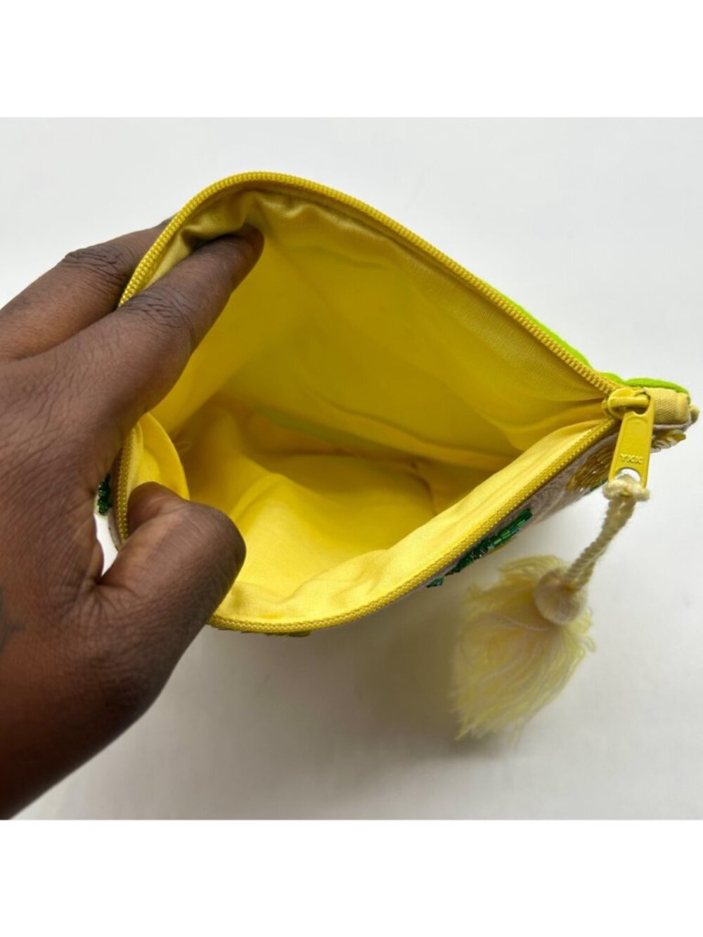 MMS Brands Beige Lemon Pouch - Picture 10 of 10